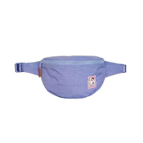 LOLA California Mondo Large Moonbeam Bum Bag Fanny Pack Hydrangea - Picture 1 of 6